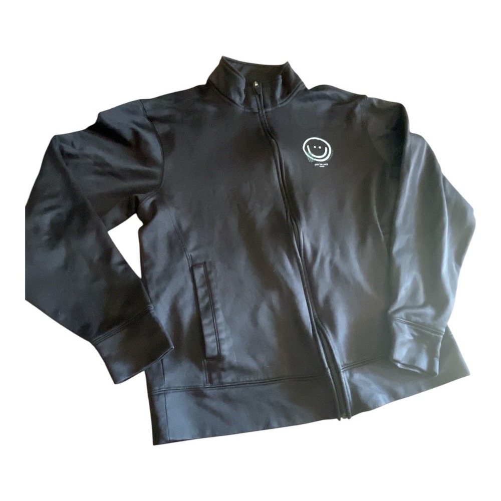 Peace‎ Love World (Health) Small Jacket Smiley Face  Small Black